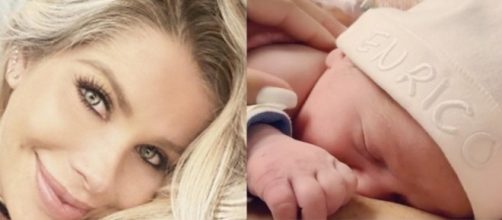 Filho de Karina Bacchi, Enrico Bacchi, nasce em Miami, nos Estados Unidos