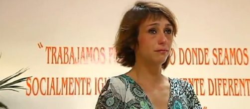 Juana Rivas en una de las comparecencias ante la prensa
