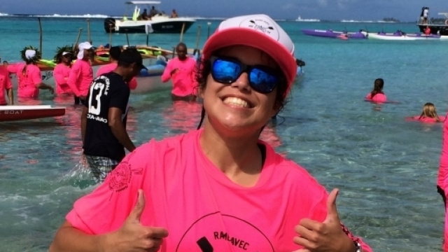 Elle l'a fait! Alexandra Calcas a remport&eacute; son pari fou! Cr&eacute;dit photo : Vaa News