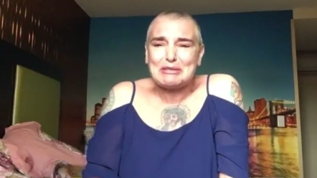 Sinead O'Connor, sola e malata, si sfoga su Facebook.