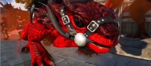 A screenshot from "ARK: Survival Evolved."