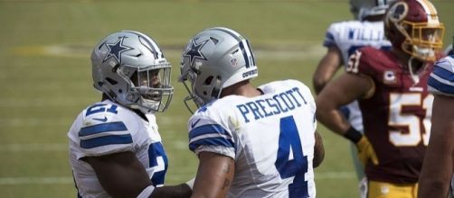 Ezekiel Elliott and Dak Prescott (Wikimedia Commons - wikimedia.org)