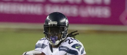 Marshawn Lynch is on the way back. Keith Allison via Wikimedia Commons