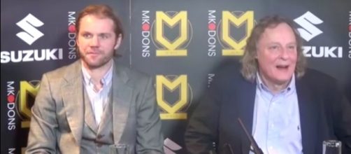 Robbie Neilson and Pete Winkelman via MK Dons/ Youtube