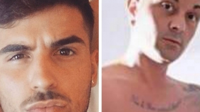 Dal carcere Ciro Guarente (a destra) in un diario allude a un complice: l'avrebbe aiutato a occultare il corpo di Vincenzo Ruggiero (a sinistra).