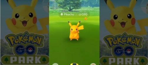 A shiny Pikachu in "Pokemon GO." via Youtube/Screenshot