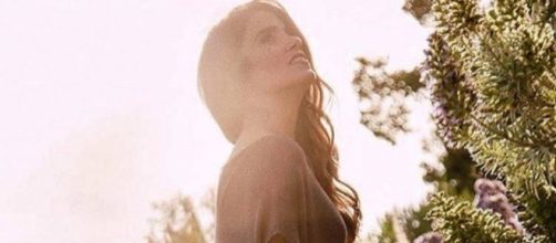 American actress models her sustainable fashion line (Nikki reed/Instagram).