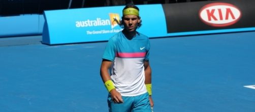 Nadal on court / Brett Marlow, | Flickr