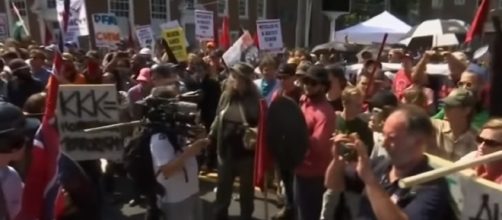 Protests in Charlottesville take a violent turn Image - CBS News | YouTube