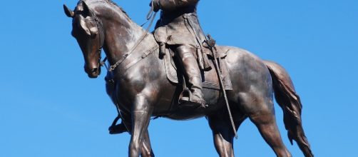 Racist groups gathered in Charlottesville to protest the removal of the Robert E. Lee Statue - Ron Cogswell - flickr