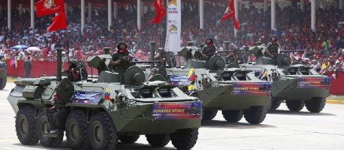 Venezuelan Army in Caracas, 2014. / [Image by Canciller&iacute;a del Ecuador via flickr, CC BY-SA 2.0]