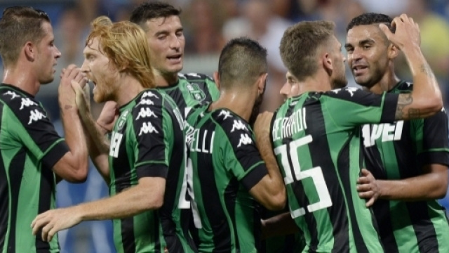 I calciatori della formazione del Sassuolo