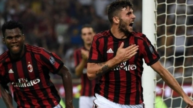 Patrick Cutrone, attaccante del Milan.