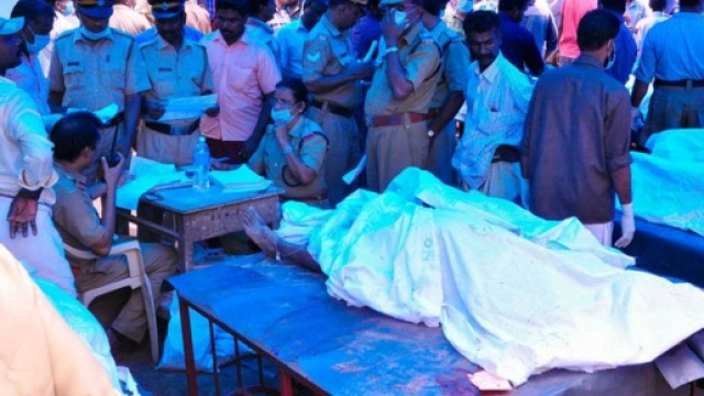 Tragedia in india, foto internet