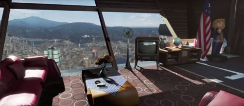 The VTO mod allows players to create a flying house that can travel anywhere. Photo via BRT Gaming/YouTube