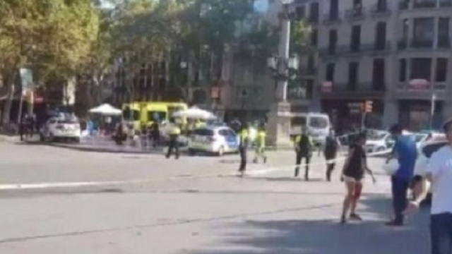 Barcellona, Spagna, luogo dell'attentato