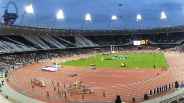 Lo stadio Olimpico di Londra, teatro della 16esima edizione dei Mondiali di atletica leggera
