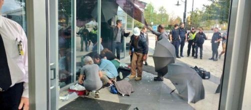 Deadpool 2 crash site screen shot Youtube