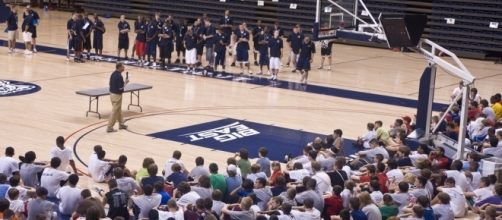 Jim Calhoun wants to be back where the players are. Gus Estrella via Flickr