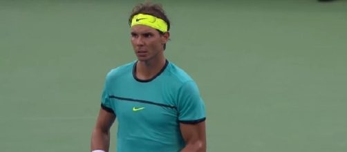 Rafael Nadal in Cincinnati back in 2016/ Photo: screenshot via Tennis TV channel on YouTube