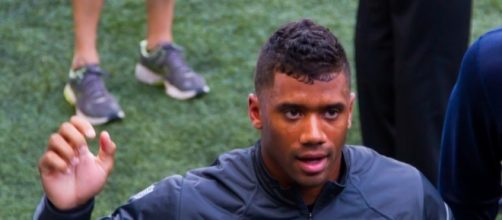 Russell Wilson did more than play quarterback when he transferred. Mike Morris via Wikimedia Commons