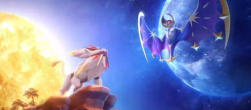 Solgaleo and Lunala, legendary pokemon of Pokemon Sun and Pokemon Moon Credits to: Youtube/The Official Pokemon Channel
