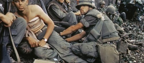 The tough road, US soldiers in Vietnam. photo pixabay.com/en/military-vietnam-war-1348228/.