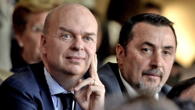 Fassone e Mirabelli a San Siro