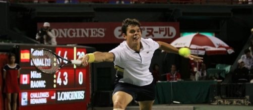 Milos Raonic of Canada (Wikimedia Commons/Christopher Johnson)