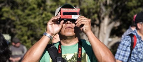 Solar eclipse viewer / Photo via Grand Canyon National Park, Flickr