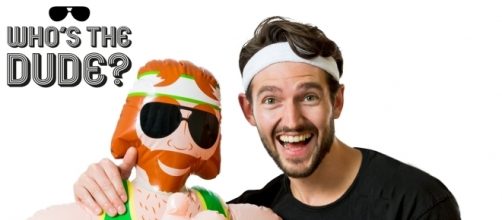 "Who's The Dude" is an unlikely and hilarious game starring an inflatable doll. / Photo via Emile Kalis, used with permission.