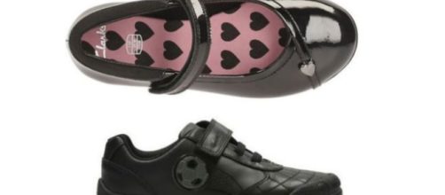 Zapatos de la firma Clarks con claras diferenciaciones seg&uacute;n el sexo.