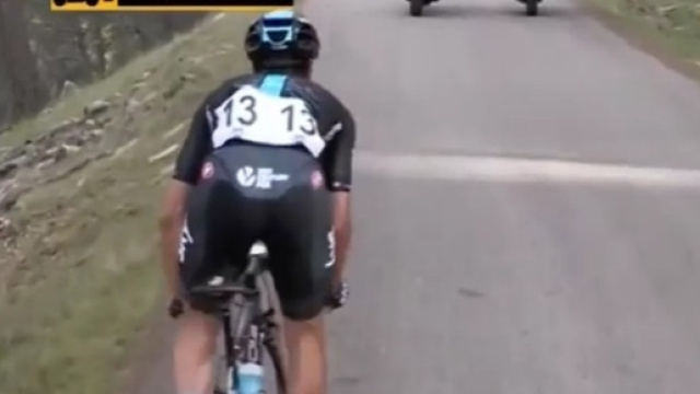 Mikel Landa in maglia Team Sky.