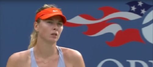 Maria Sharapova during 2014 US Open/ Photo: screenshot via BookemDeno channel on YouTube