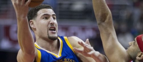 The Warriors star was pursued by the Cavaliers.