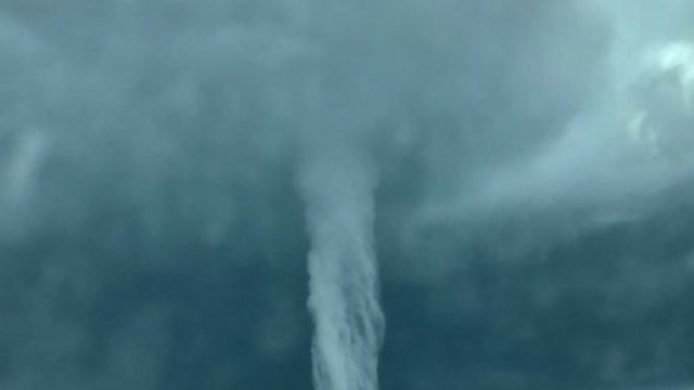 La tromba d'aria che si &egrave; abbattuta a Luglio nel Nord Salento.