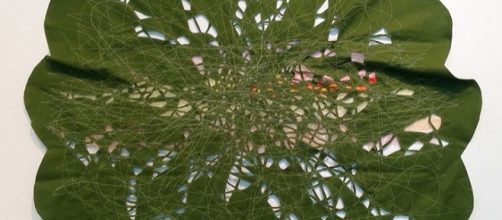 Many of Lisa's pieces are intricately designed and colored pleasantly. / Photo via Lisa Cooperman, used with permission.