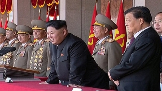Kim Jong-un, le leader de la Cor&eacute;e du Nord