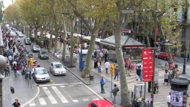 La Rambla a Barcellona - wikipedia.org