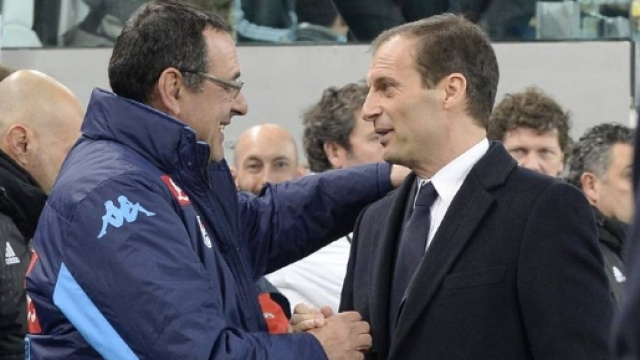 Maurizio Sarri e Massimiliano Allegri - gazzetta.it