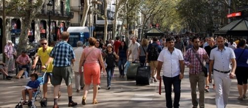 La Rambla tourist area where Heidi Nunes became separated from her husband [Image: Wikimedia by LiKlug/CC BY-SA 3.0]