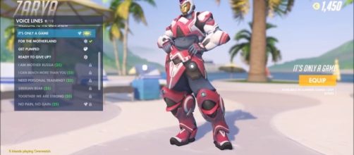 'Overwatch' Zarya's voiceline inspired by NHL goaltender Ilya Bryzgalov(Overmeme/YouTube Screenshot)