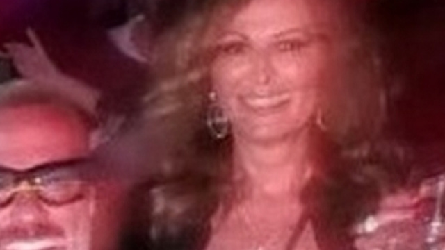 Daniela Santanch&egrave; con Gianluca Vacchi a un vip birthday