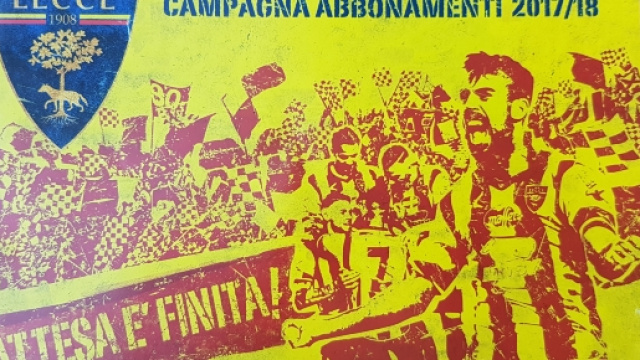 La Campagna abbonamenti del Lecce