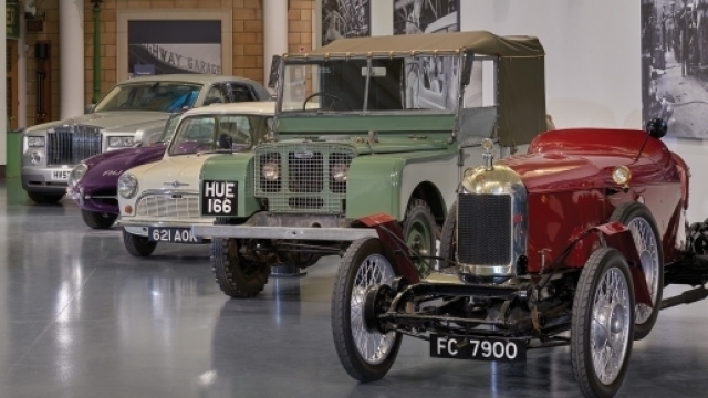 L'ingresso del British Motor Museum.