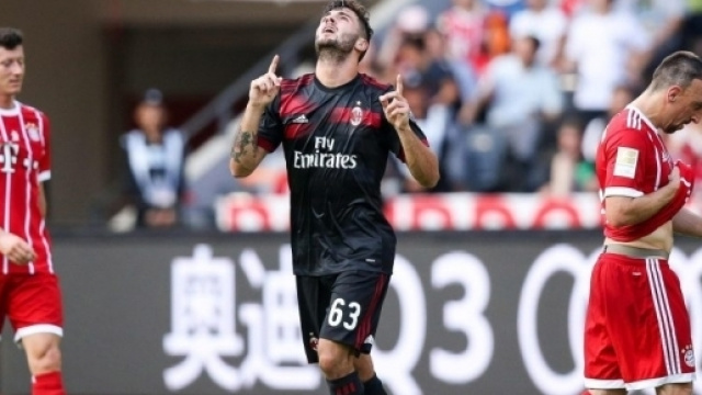 Patick Cutrone attaccante del Milan.