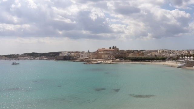 Una foto della citt&agrave; di Otranto.