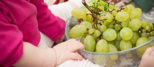 Baby and grapes (Image credit: iha31/Pixabay)
