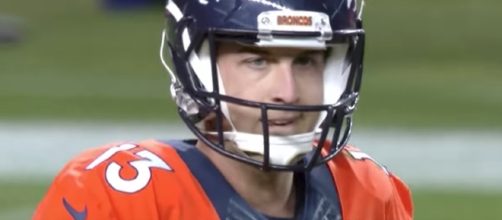 Denver Broncos' QB Trevor Siemian will get some time in tonight's NFL preseason game to audition for the starting job. [Image via NFL/YouTube]