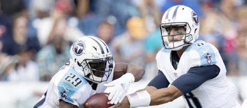 The Titans held off the Panthers for a 34-27 win in Week 2 of the NFL preseason. [Image via NFL/YouTube]